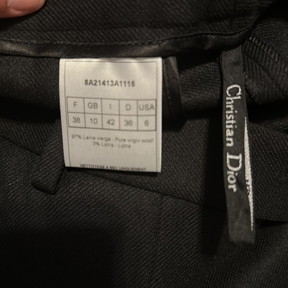 Vintage NWOT Christian Dior Dress Pants - Picture 3 of 4